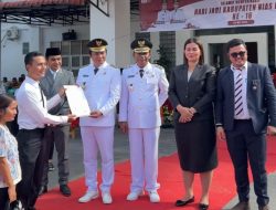 Peringatan Hari Jadi Kabupaten Nias Barat ke-16 Diwarnai Penyerahan SK CPNS