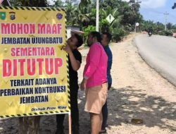 Jembatan Sei Rokan Ditutup Total Mulai 2 Mei, Ini Jalur Alternatif yang Disiapkan