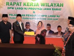 Ifa Faizah Rohmah Dilantik sebagai Ketua DPD LASQI NJ 1970 Purwakarta