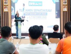 Dorong Sport Tourism, Jefridin Ajak Pengurus Baru PSTI Batam Aktif Gelar Turnamen Sepak Takraw
