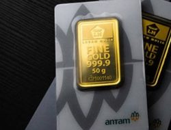 Harga Emas Antam Stabil, Belum Bergerak Sejak Sabtu