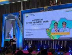Hadiri Musrenbang RPJMD Jambi, Bupati Monadi: Momentum Satukan Visi Pembangunan Daerah