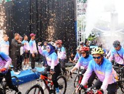 Gowes Road to Cernival 2025 Meriah, Ratusan Peserta Ikuti Rute 10 Kilometer