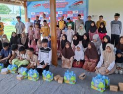 Resmikan BBM Mini Soccer, Sukarno Gelar Doa Bersama dan Santuni Anak Yatim