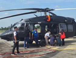 Riau Terima Tambahan Helikopter Water Bombing dari BNPB untuk Tangani Karhutla