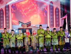 GALERI FOTO: MTQ ke-43 Tingkat Provinsi Riau Resmi Dibuka, Bengkalis Tampilkan Wajah Pesisir Sebagai Tuan Rumah