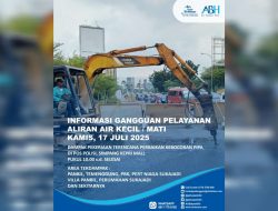 ABH Informasikan Pekerjaan Terencana Perbaikan Kebocoran Pipa di Depan Pos Polisi Simpang Kepri Mall