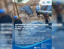 ABH Informasikan Penyambungan Pipa di Bundaran Bandara Batu Besar