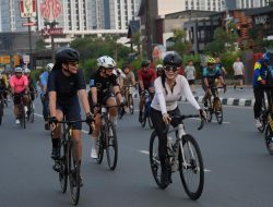 Gowes Santai BP Batam-Polda Kepri, Pererat Silaturahmi dan Wujudkan Batam Sehat