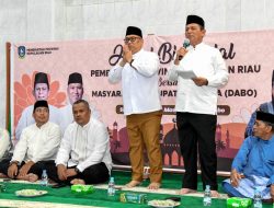 Masyarakat Dabo Singkep Antusias Hadiri Halalbihalal Bersama Gubernur dan Wakil Gubernur Kepri