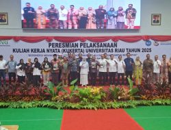 Bupati Bengkalis Dukung Peningkatan Literasi Lewat Program Kukerta UNRI