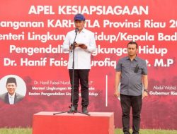 Karhutla Ancam Riau, Menteri LH Libatkan Dunia Usaha Percepat Pemadaman