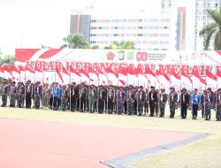 Bendera Merah Putih Dikawal Kirab Kebangsaan dari Tumenggung Abdul Jamal ke Dataran Engku Putri