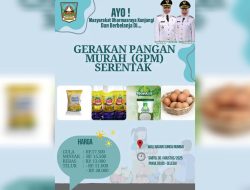 Bupati Dharmasraya Imbau Warga Manfaatkan Gerakan Pangan Murah