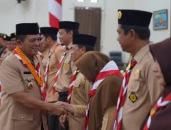 Gubernur Ansar Ahmad Lantik Pengurus Baru Gerakan Pramuka Natuna Periode 2025-2030