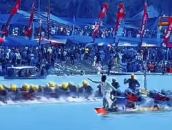 228 Jalur dan Kehadiran Pejabat Tinggi Meriahkan Festival Pacu Jalur 2025