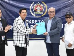 Duet Akhmad Munir-Atal Depari Resmi Daftar Caketum dan Calon Ketua DK PWI Pusat 2025-2030