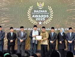 Wakil Gubernur Kepri Raih Penghargaan Baznas Awards 2025