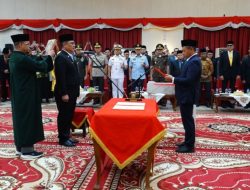 Lewati Seleksi Panjang, Syahrial Abdi Akhirnya Dilantik Jadi Sekda Riau
