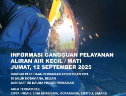 Kebocoran Pipa di Jalur Dotamana Belian Dalam Proses Perbaikan