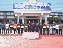 Melalui Dishub, Pemkab Bengkalis Berikan 10 Penghargaan di Peringatan Harhubnas 2025