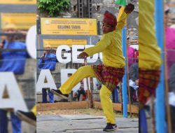 Lomba Gasing Tradisional Jadi Magnet Utama Penyengat Heritage Fest
