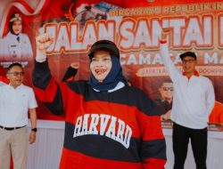 Bupati Bengkalis Kasmarni Hadiri Jalan Santai Merdeka Bersama Puluhan Ribu Warga Mandau