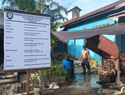 Infrastruktur Jalan Gang Punai Kelurahan Kota Besi Hulu Dibenahi, Dukung Aktivitas dan Mobilitas Masyarakat