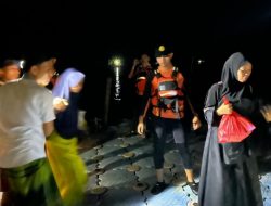 Seluruh Santri Selamat, Kapal Kempang Tujuan Selat Panjang Alami Mati Mesin di Perairan Meranti
