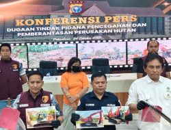 IRT di Bengkalis Ditangkap Karena Merambah 13 Hektare Kawasan Konservasi