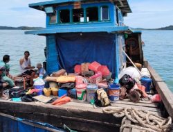 KLM Green 6 Tenggelam di Perairan Pulau Moro Karimun, Satu ABK Hilang