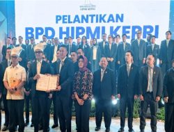Louis Loi Dilantik Sebagai Ketua HIPMI Kepri Periode 2025–2028