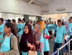 90 PMI Nonprosedural Dideportasi dari Malaysia Tiba di Dumai