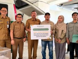 PLTA KMH Serahkan Bantuan Obat dan Bahan Medis ke RSUD Kerinci