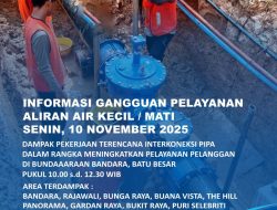 Optimalisasi Layanan, ABH Interkoneksi Pipa di Bundaran Bandara