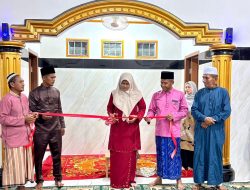 Wujud Gotong Royong dan Kepedulian Masyarakat, Pj Kades Jangkang Resmikan Musala Baitul Jannah