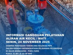 Relokasi pipa di Jalur Mangsang-Piayu Raya, Berikut Area Terdampak