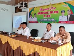 Pemdes Pematang Duku Gelar Musdes Bahas RKPDes Perubahan 2025