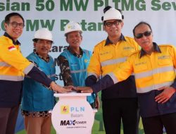 PLN Batam dan Maxpower Operasikan 50 MW PLTMG