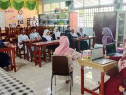 Kolaborasi, Kader Literasi MTsN Tanjungpinang Siapkan Perayaan Hari Guru