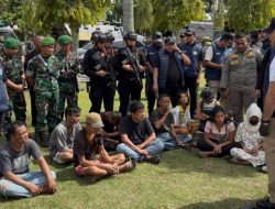 Razia di Pangeran Hidayat Pekanbaru, 14 Orang Ditangkap