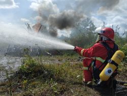 Riau Catat 164 Titik Panas, Tertinggi di Sumatera