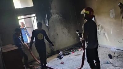 Pegawai Panik, Kantor Dinsos Anambas Terbakar Saat Jam Masuk Kerja