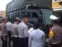 Modifikasi Bodi dan KIR Kadaluarsa, Puluhan Truk Terjaring Razia di Tanjungpinang