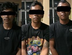 Tiga Pria Bertato Pembegal Pelajar di Kuansing Dibekuk
