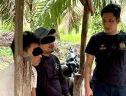 Dua Pengedar Sabu Ditangkap di Pondok Sawit Logas Hilir