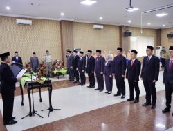 Bupati Pringsewu Lantik 10 Pejabat Eselon II, Dorong Percepatan Kinerja dan Pelayanan Publik