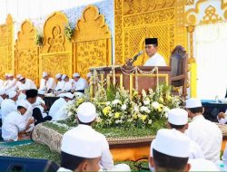 Ribuan Jemaah Hadiri Haul Akbar Al-Khidmah ke-16 di Masjid Agung Raja Hamidah