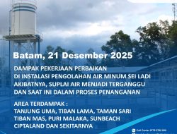 Perbaikan IPA Sei Ladi, ABH Sampaikan Dampak Gangguan Layanan Air