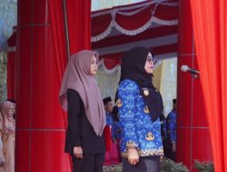 Upacara Hari Korpri ke-54 di Dharmasraya, Wakil Bupati Serahkan Penghargaan ASN Berprestasi